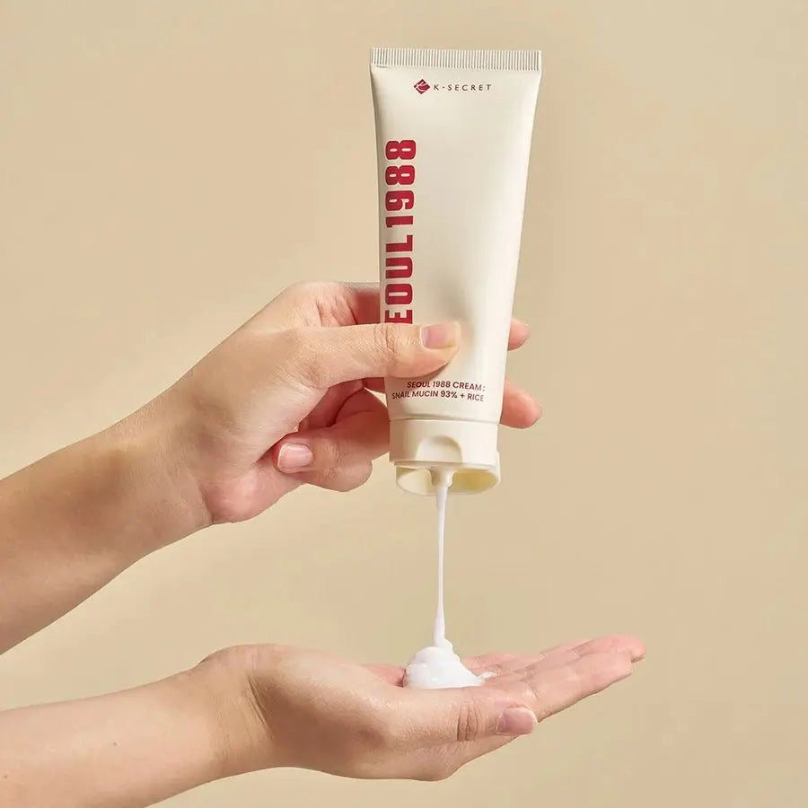 Seoul 1988 Cream : Snail Mucin 93% + Rice