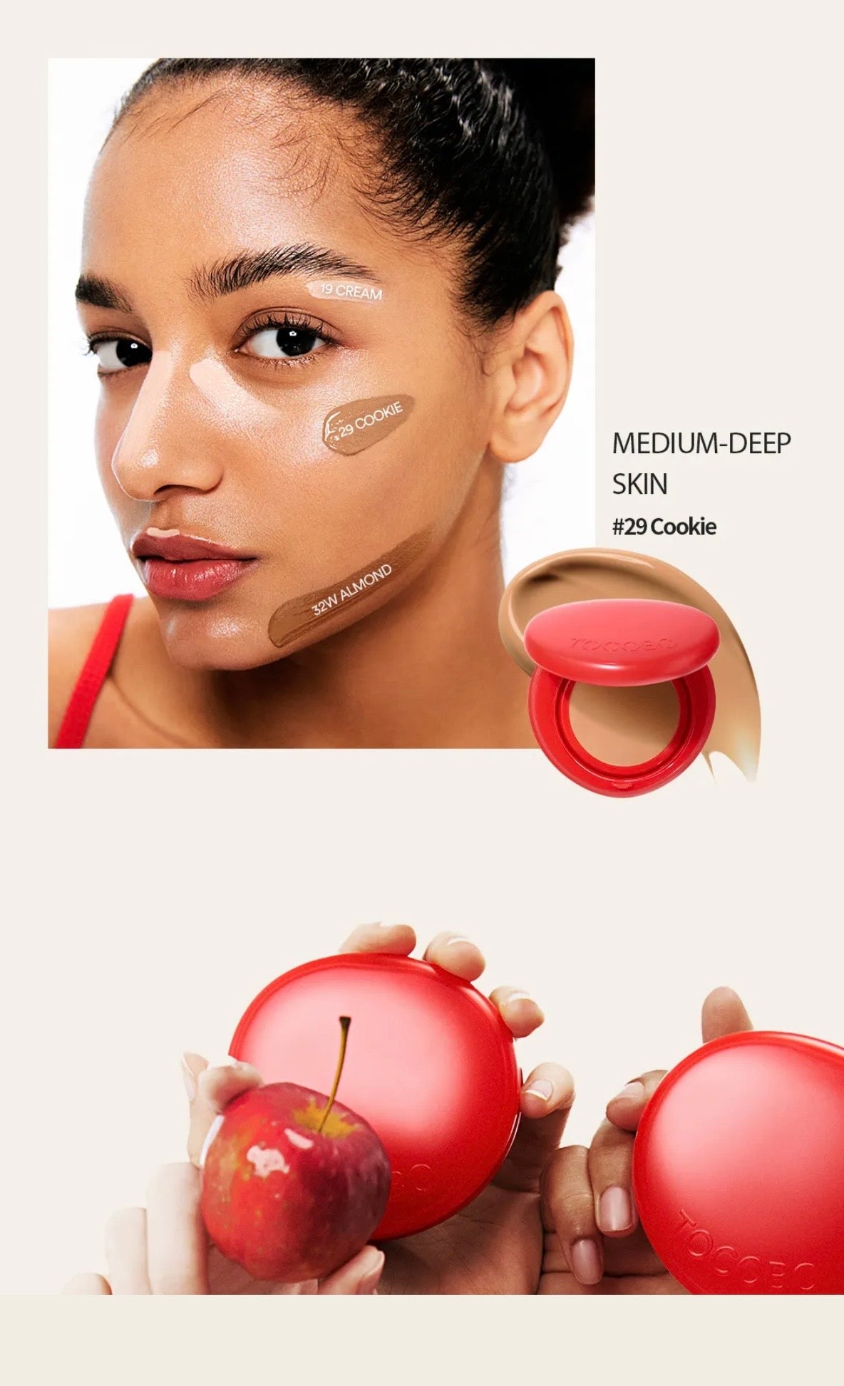 Apple Dewy Fit Cushion SPF50+ PA++++