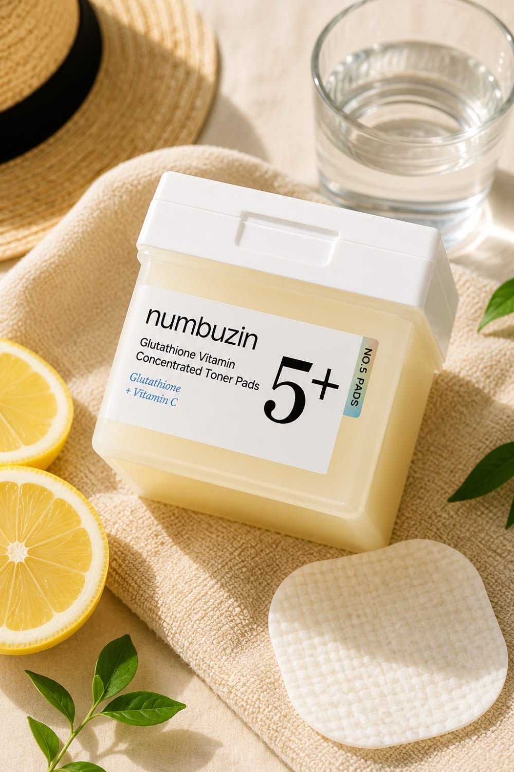No.5+ Glutathione Vitamin Concentrated Toner Pads