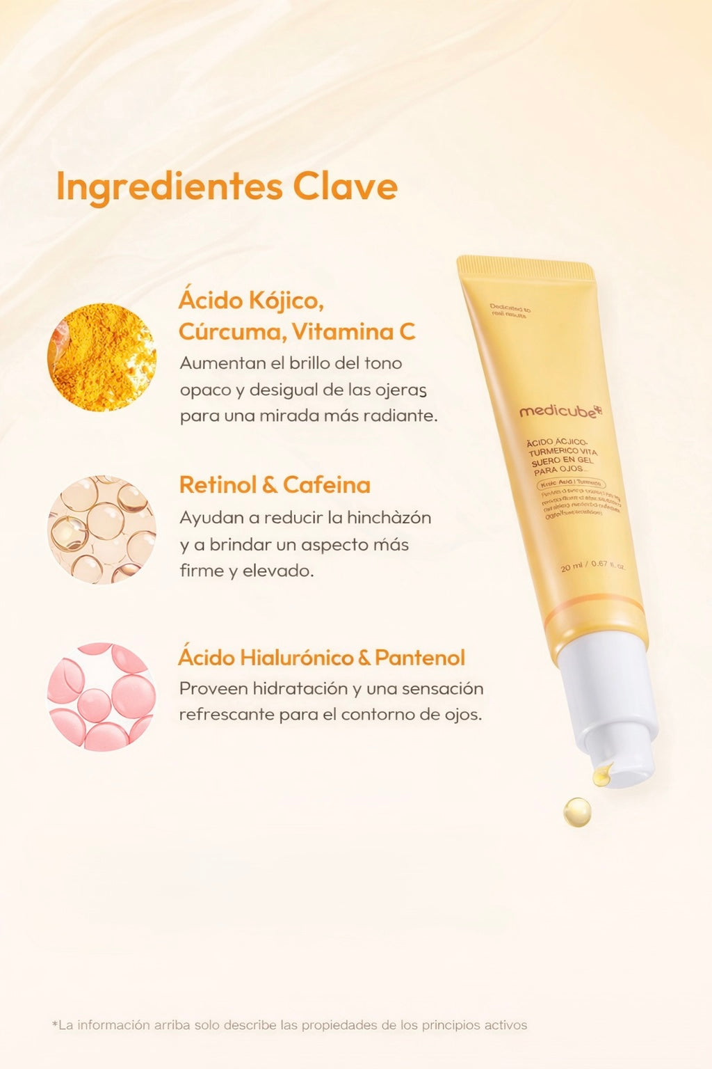 Kojic Acid Turmeric Vita Eye Gel Serum