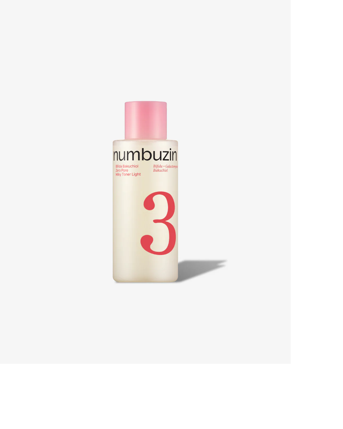No.3 Bifida Bakuchiol Zero Pore Milky Toner Light